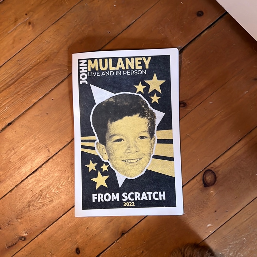 John Mulaney From Scratch Exclusive Tour Poster